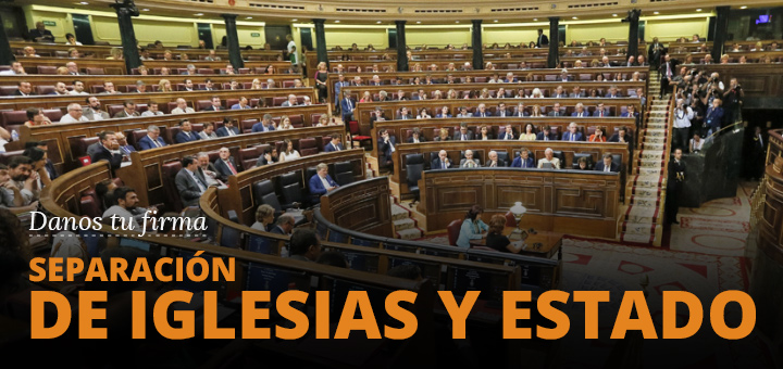 separación iglesias estado