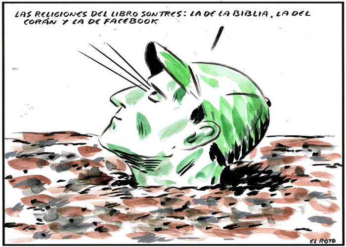 Viñeta de El Roto sobre las religiones del libro
