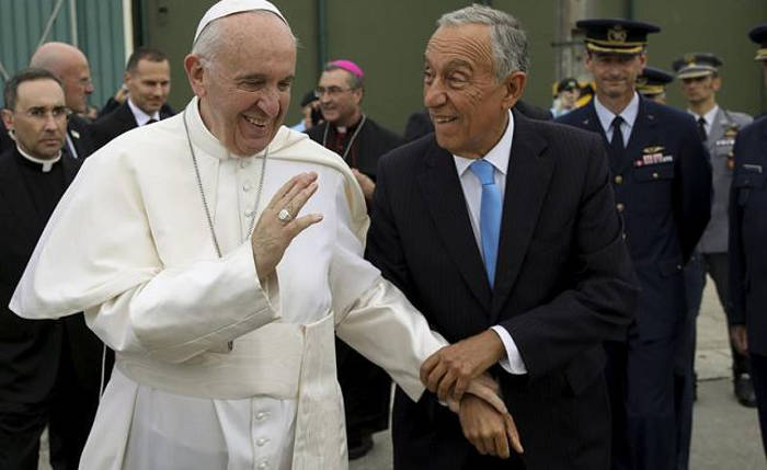 Bergoglio en Portugal 2017