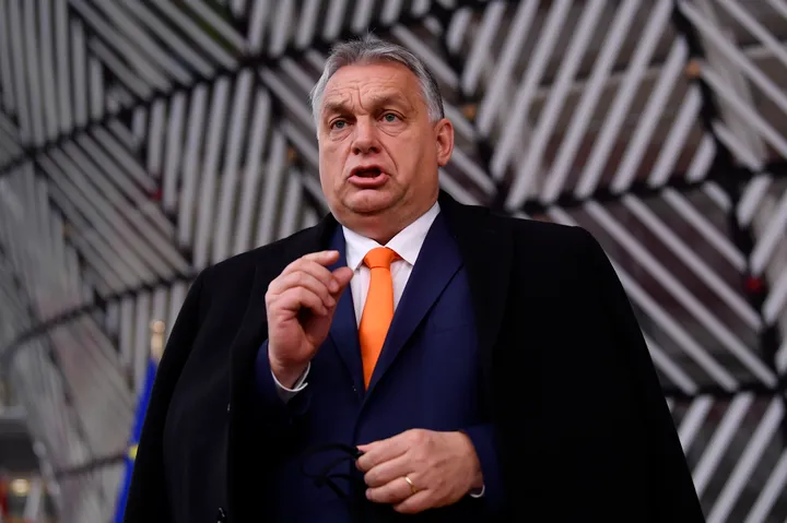 Viktor Orban, en una imagen de archivo en un Consejo Europeo, en Bruselas