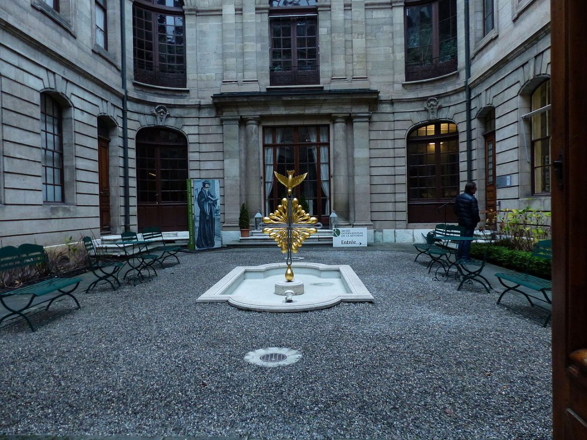 Ginebra, Museo Calvinismo, Suiza, 2015