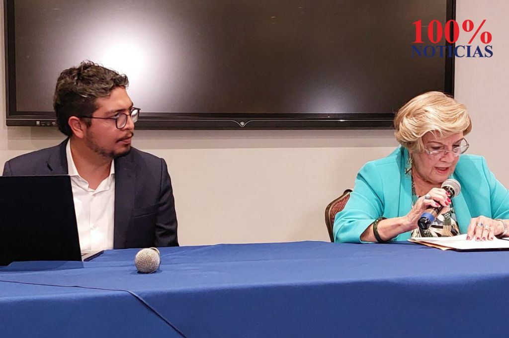 Esmeralda Arosemena, Comisionada de la CIDH y Relatora para Nicaragua, y Pedro Vaca en Costa Rica.