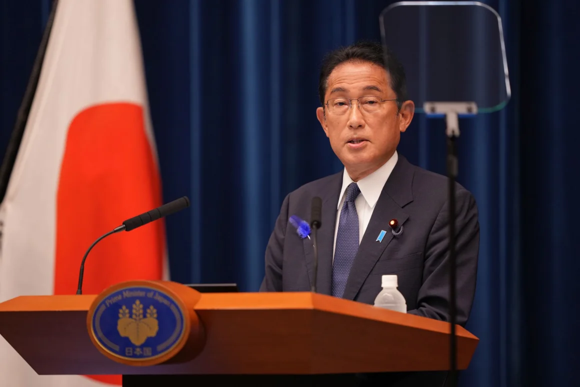 El primer ministro de Japón, Fumio Kishida