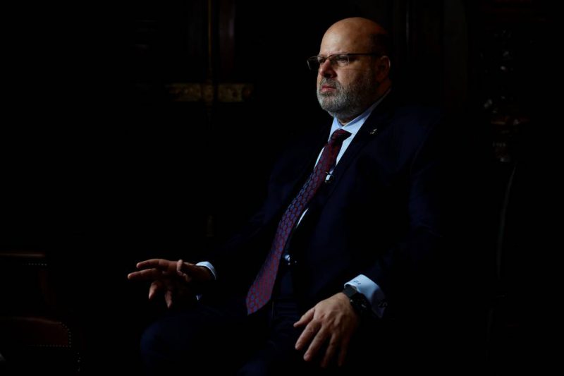 El presidente de la Sociedad Interamericana de Prensa (SIP), el hondureño Jorge Canahuati. Foto: Chema Moya