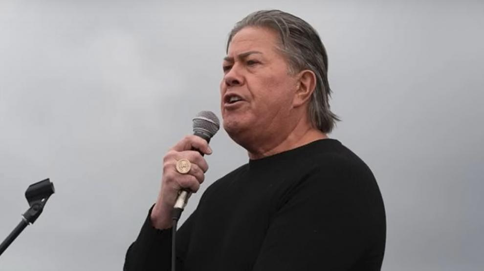 El líder evangélico neozelandés, Brian Tamaki.Captura de Youtube