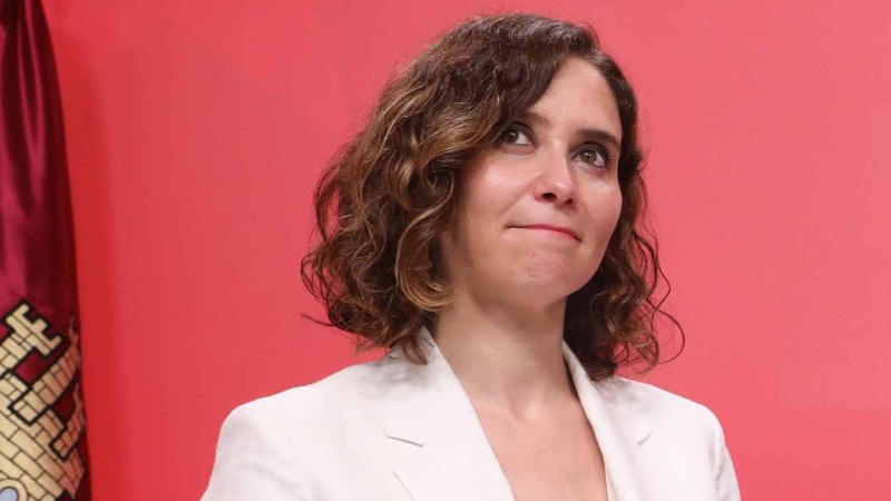 La presidenta de la Comunidad de Madrid, Isabel Díaz Ayuso.