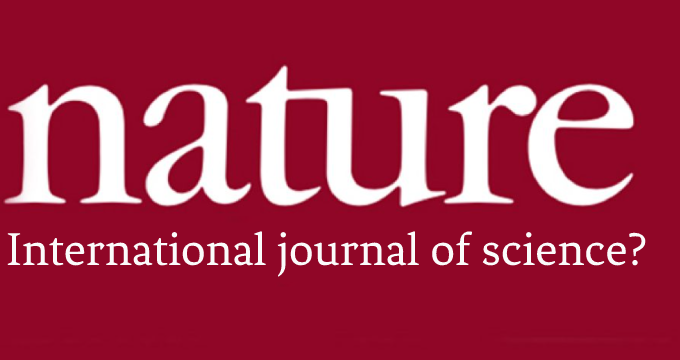 logo de la revista nature