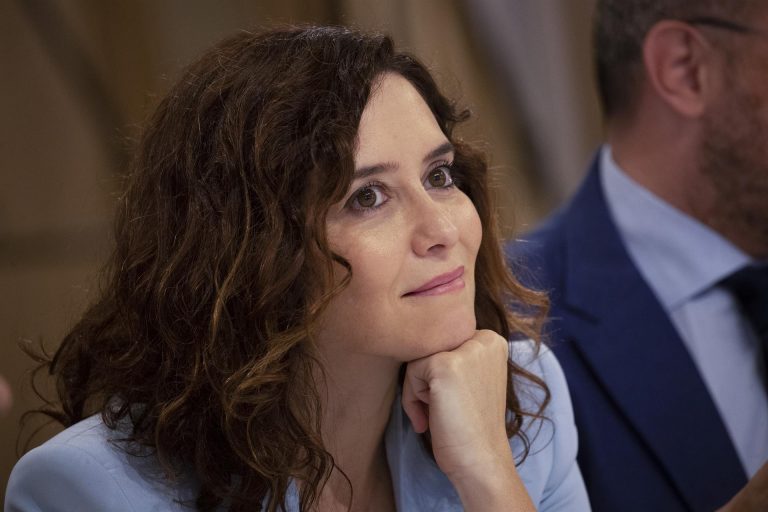 La presidenta de la Comunidad de Madrid, Isabel Díaz Ayuso. -EFE / Marta Pérez