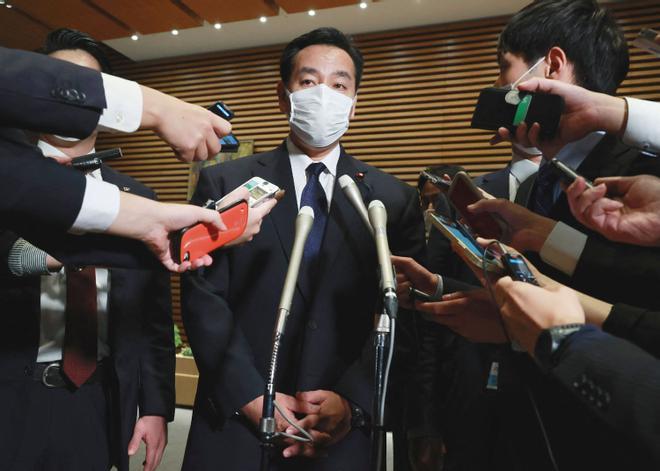 El ministro japonés de Revitalización Económica, Daishiro Yamagiwa