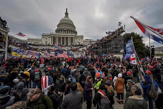 Archivo - Asalto al Capitolio de Estados Unidos el 6 de enero de 2021. © Essdras M. Suarez/ZUMA Wire/dpa