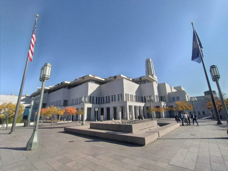 Foto: Centro de conferencias de la Iglesia de Jesucristo de los Santos de los Últimos Días en Utah, Estados Unidos. Créditos: Luis Madrigal.