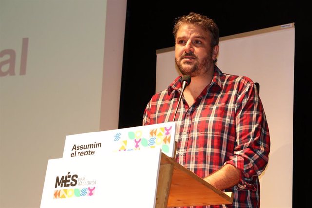 El candidato de MÉS per Mallorca a la presidencia del Govern, Lluís Apesteguia. - MÉS PER MALLORCA