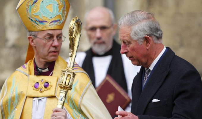Justin Welby y Carlos III ©AP Photo/Chris Ison, Pool
