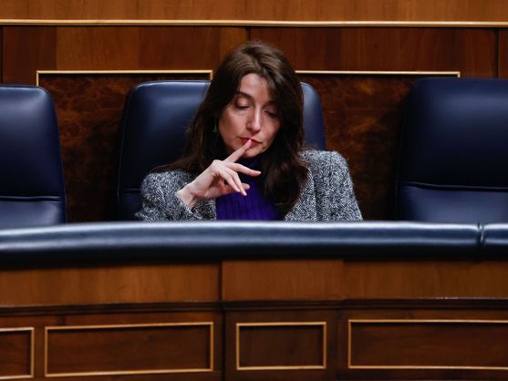 Pilar Llop, en el Congreso de los Diputados. (EFE/Juan Carlos Hidalgo)