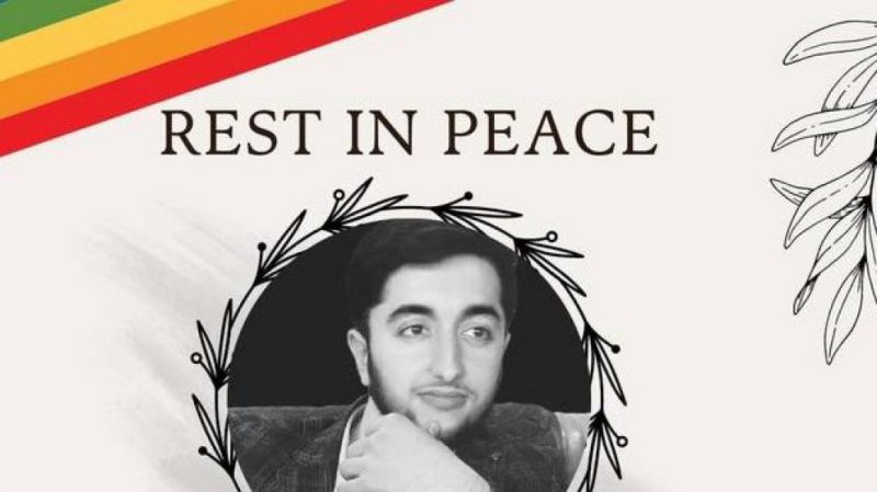 Hamed Sabouri, estudiante de Medicina homosexual torturado y asesinado por los talibanes.@BeheshtLGBT