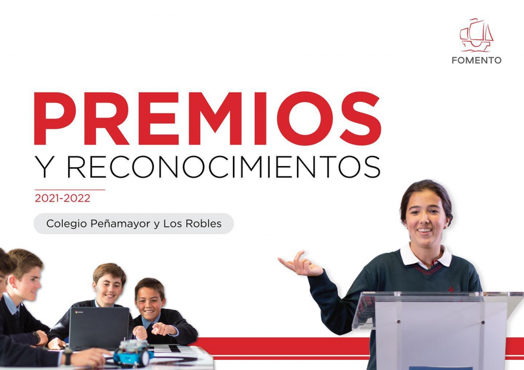 Publicida de los colegios asturianos de Fomento.