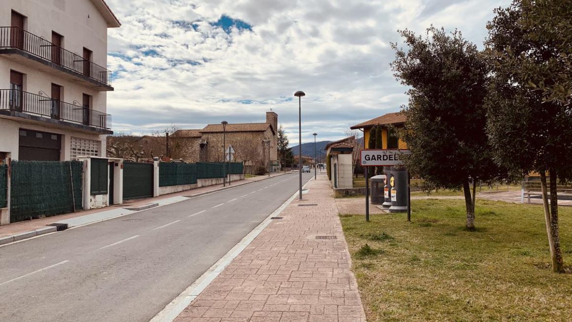 Vista de Gardelegi, con la iglesia de San Pedro al fondo ELDIARIO.ES/EUSKADI