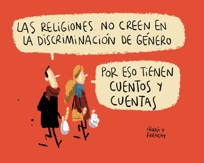 viñeta de Iñaki y Frenchy
