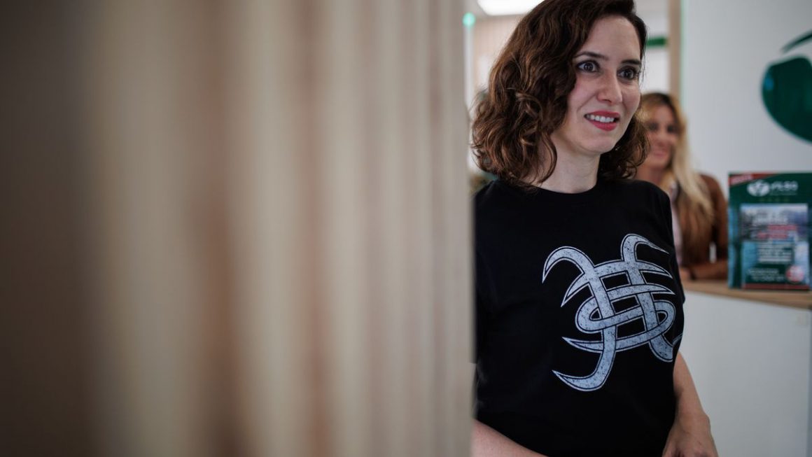 La presidenta de la Comunidad de Madrid, Isabel Díaz Ayuso. Europa Press