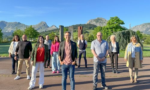 Imagen de la candidatura de la coalición Elkarrekin Podemos-Ezker Anitza/IU-Alianza Verde Durango