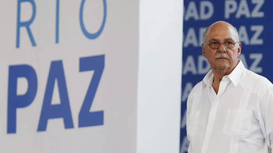El expresidente salvadoreño Alfredo Cristiani, en una fotografía de archivo. EFE/Oscar Rivera