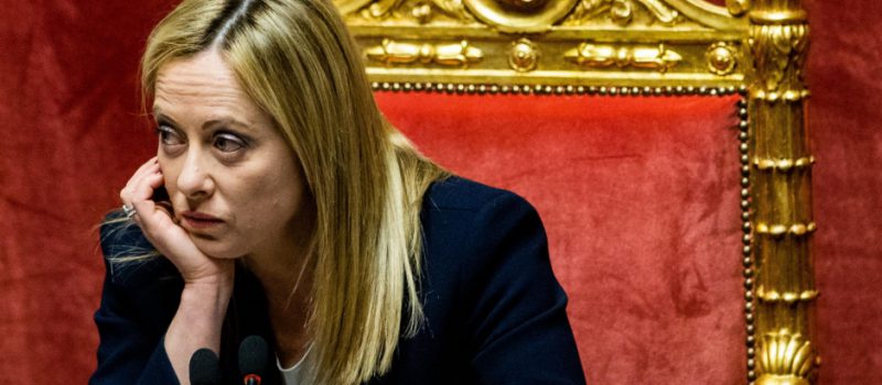 La primera ministra italiana, Giorgia Meloni / GTRES
