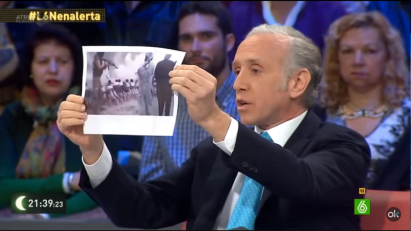 El director de Okdiario, Eduardo Inda. LaSexta