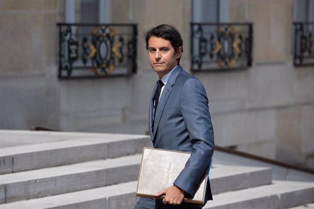 Archivo - Gabriel Attal, ministro de Educación en Francia - Europa Press/Contacto/Alexis Sciard