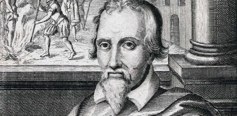 Miguel Servet, grabado de Miguel de Villanueva, s. XVI. Dominio público
