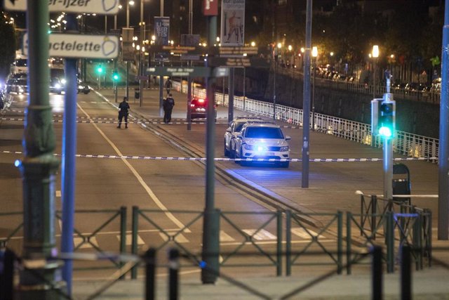 Despliegue de las fuerzas de seguridad en Bruselas - Hatim Kaghat/Belga/dpa