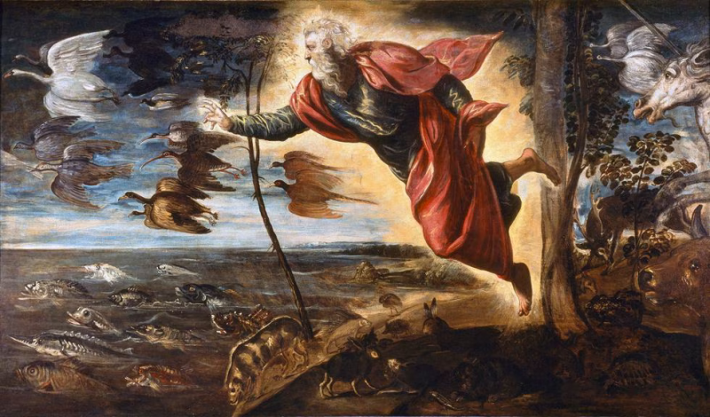 'La creación delos animales', de Tintoretto.Leemage (Getty Images)