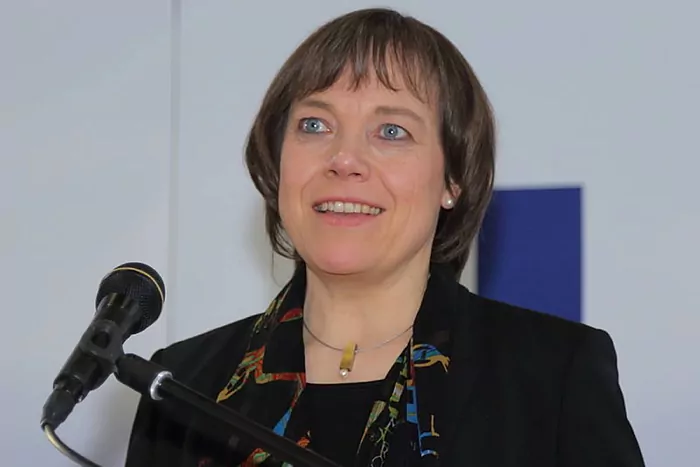 La pastora Annette Kurschus..CC / Jan-Herm Janßen