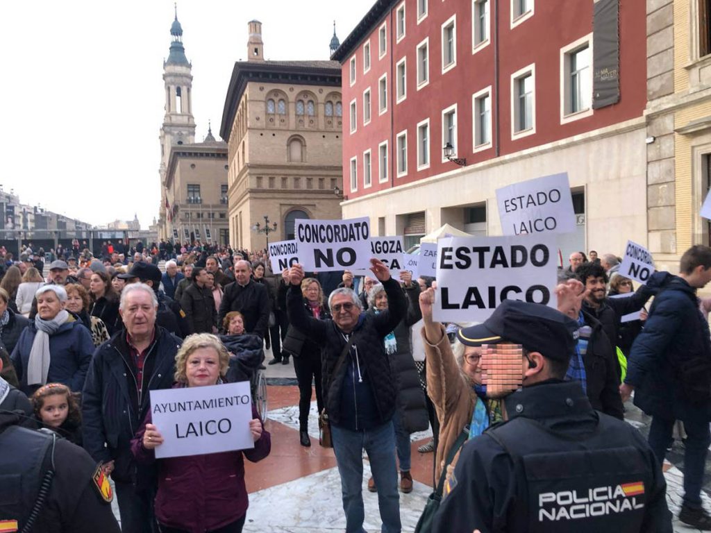 Protesta de MHUEL, un año más | Foto: Eva Ponz