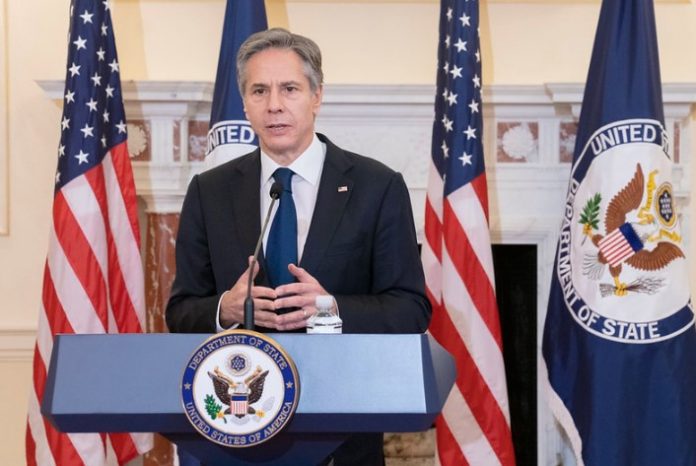 El secretario de Estado, Anthony Blinken