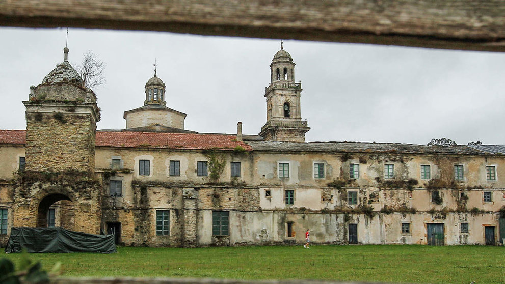 Parte trasera del Mosterio de San Salvador. JOSÉ Mª ÁLVEZ