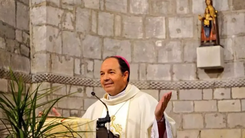El obispo de Vitoria, Juan Carlos Elizalde DIÓCESIS DE VITORIA