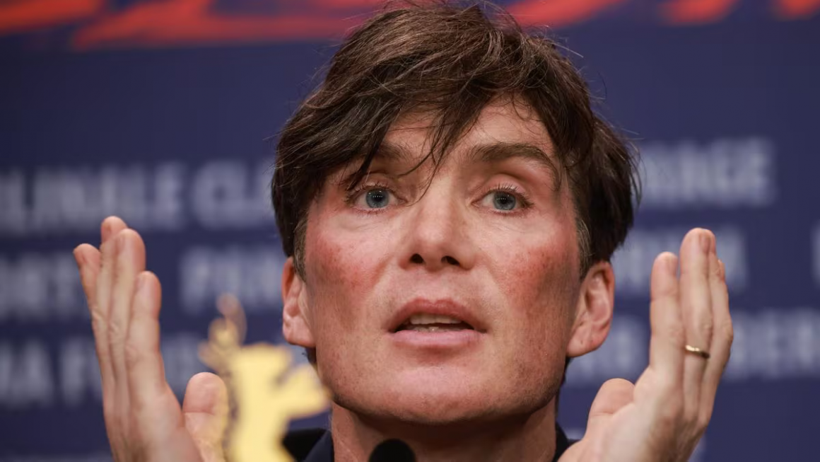 El actor irlandés Cillian Murphy, este jueves en la presentación de 'Small Things Like These' ante la prensa en la Berlinale.Foto: CLEMENS BILAN (EFE)