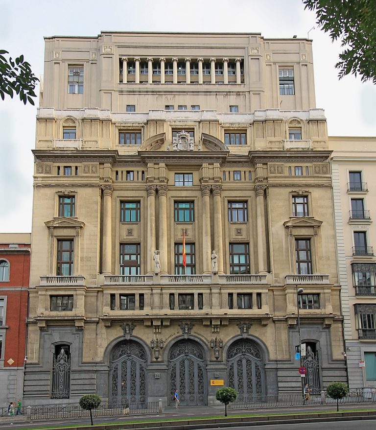 Sede del Ministerio de Educación en Madrid.- Luis García