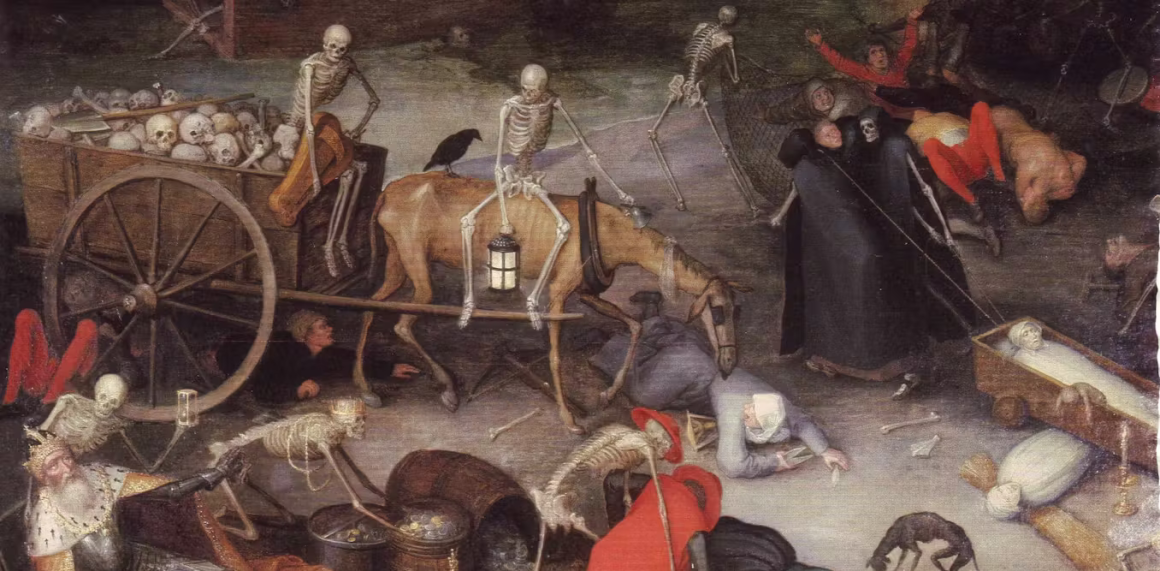 ¡El triunfo de la Muerte’, de Jan Brueghel. Wikimedia Commons