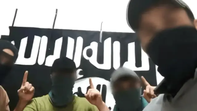 Imagen compartida por el Estado Islámico.AMAQ