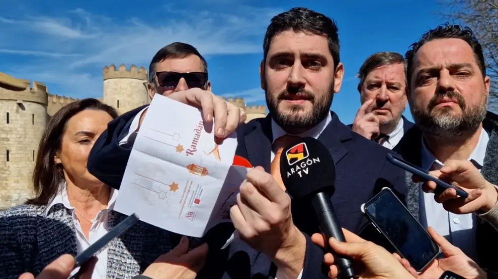 Nolasco rompiendo el tríptico Ramadán HuescaH. A.
