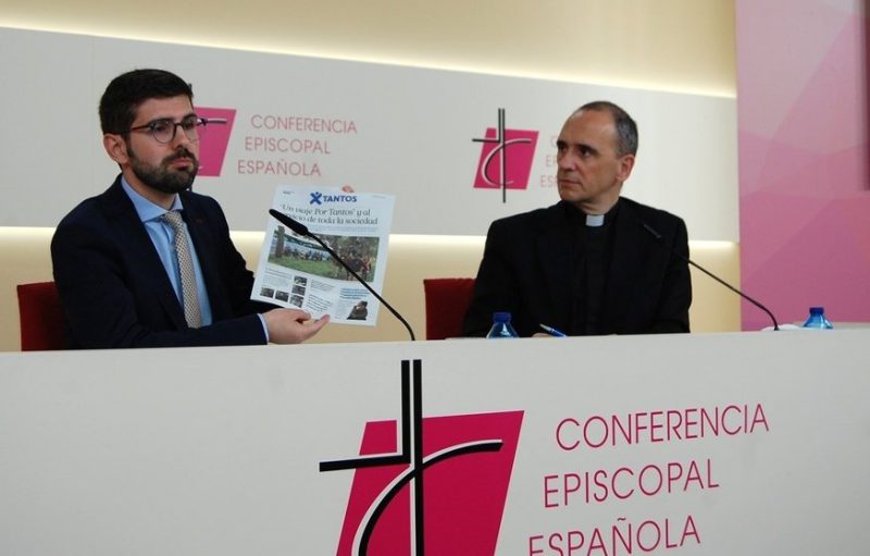 Presentación de la campaña Xtantos 2024 en la Conferencia Episcopal Española.