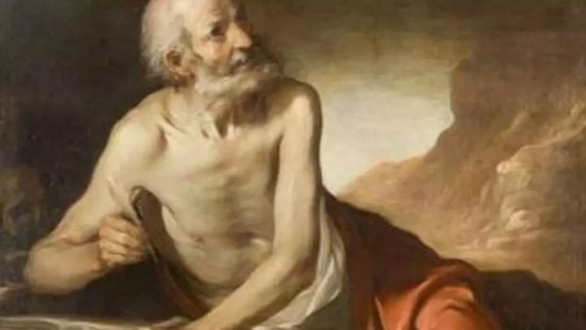 San Jerónimo de Sebastián Martínez, procedente del convento del Corpus Christi de Córdoba, en depósito en el museo de Sevilla esperando una decisión judicial. / EPE