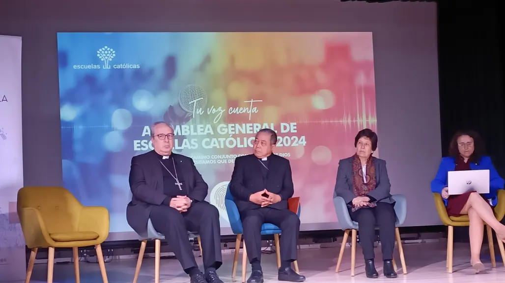 El nuncio apostólico del Papa en España, Bernardino Auza, en la inauguración de la Asamblea General de Escuelas Católicas 2024.EUROPA PRESSEuropa Press