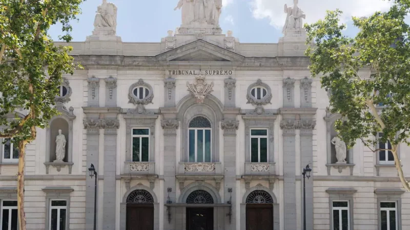 Archivo - Fachada del Tribunal Supremo EDUARDO PARRA - EUROPA PRESS - ARCHIVO