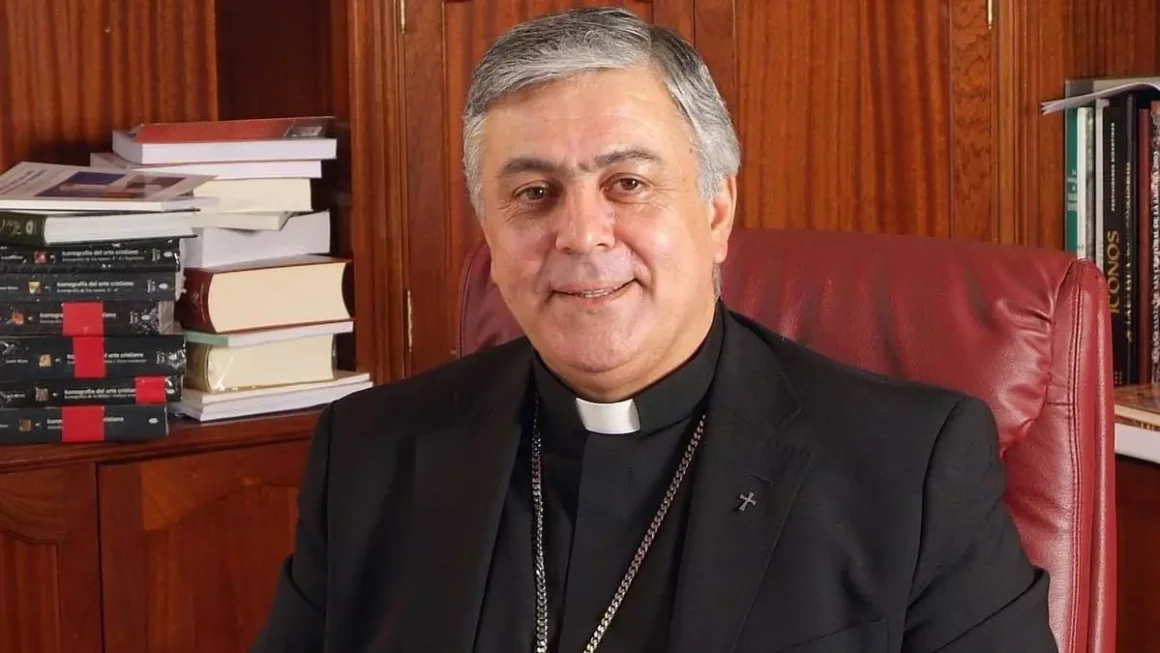 Bernardo Álvarez, obispo de Tenerife, en una imagen de archivo