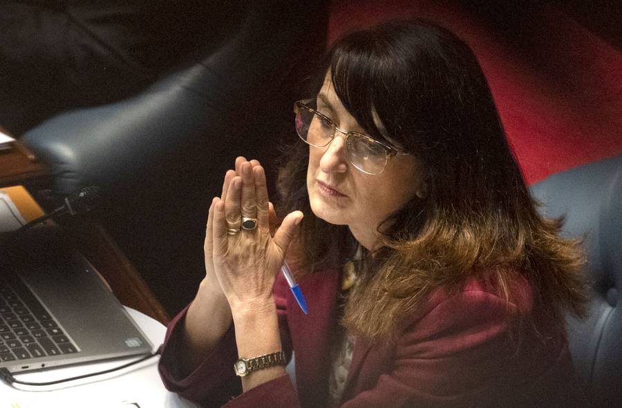 Carmen Asiaín (archivo, diciembre de 2023). Foto: Alessandro Maradei