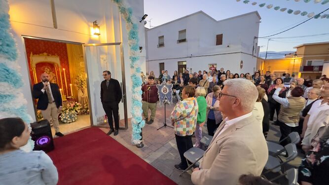 El nuevo espacio se erige sobre una antigua vivienda que el Consistorio adquirió. / DIARIO DE ALMERÍA