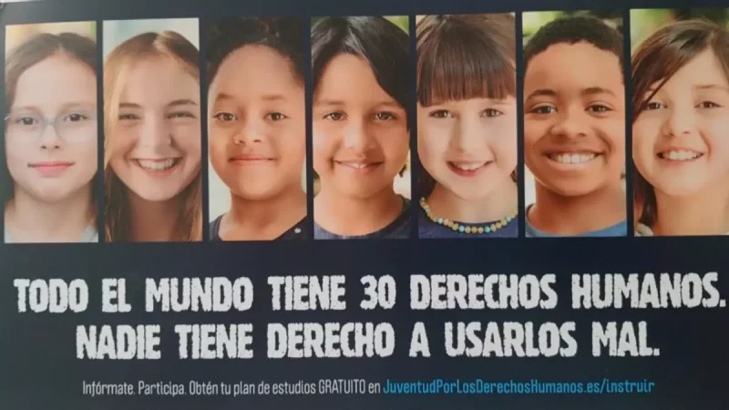 Imagen del folleto que reparte la cienciología en València.
