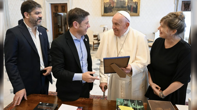 Francisco, con Kicillof .Alex Kicillof